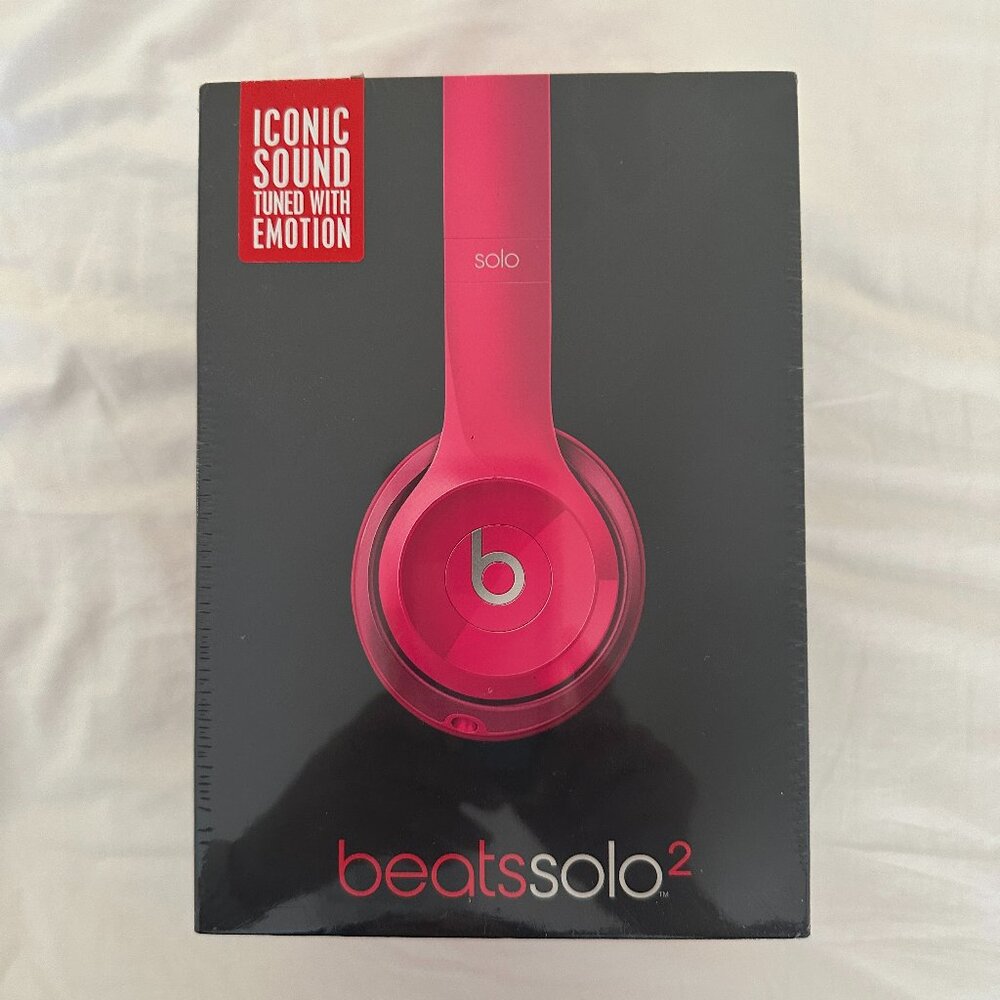 BeatsSolo2 Hot Pink, New In Box (Sealed)